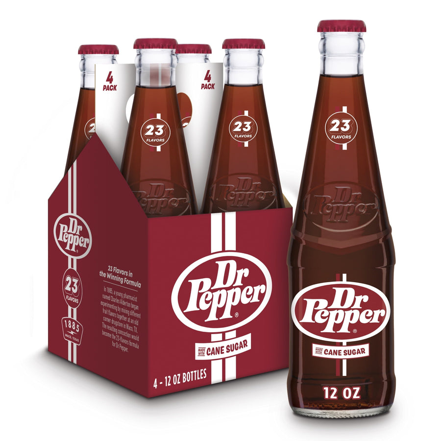 Dr Pepper Real Sugar Soda - Smooth Chill Fizz