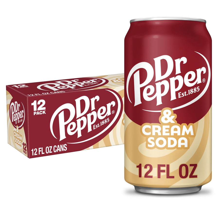 Dr Pepper & Cream Soda - Smooth Sip Flavor