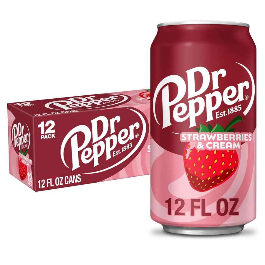 Dr Pepper Strawberries & Cream Soda - Easy Pepper Mix